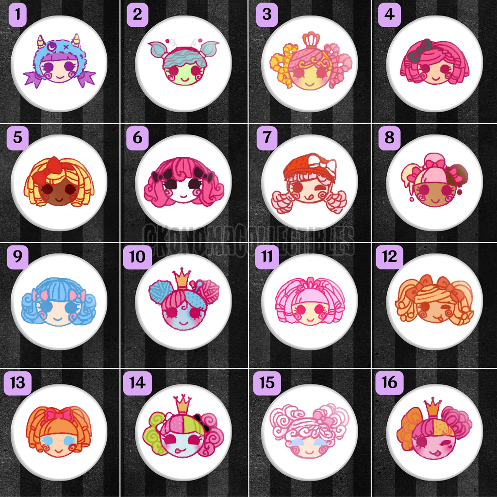 Lalaloopsy Doodle Pins