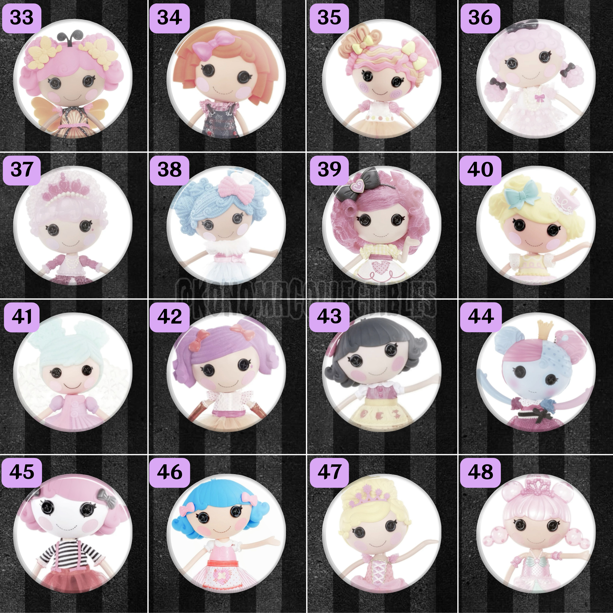 Lalaloopsy Doll Pins