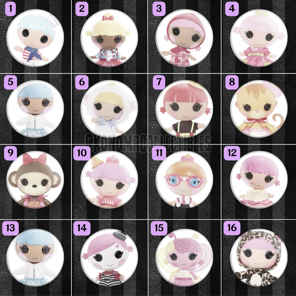 Lalaloopsy Littles Pins