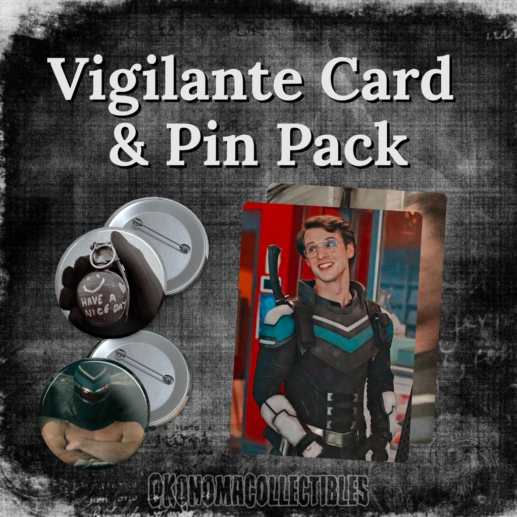 Vigilante Card & Pin Pack