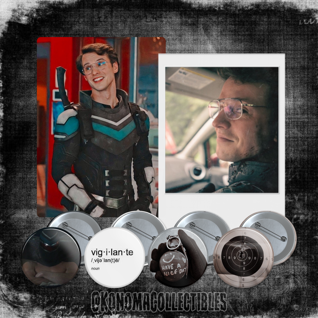 Vigilante Card & Pin Pack