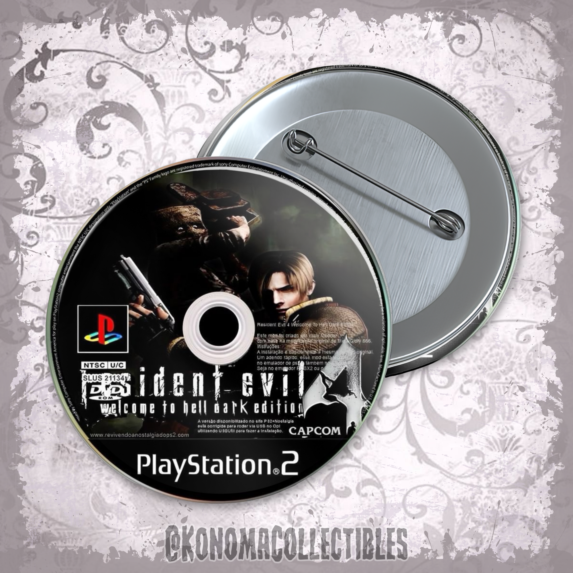 Resident Evil 4 DVD Pin