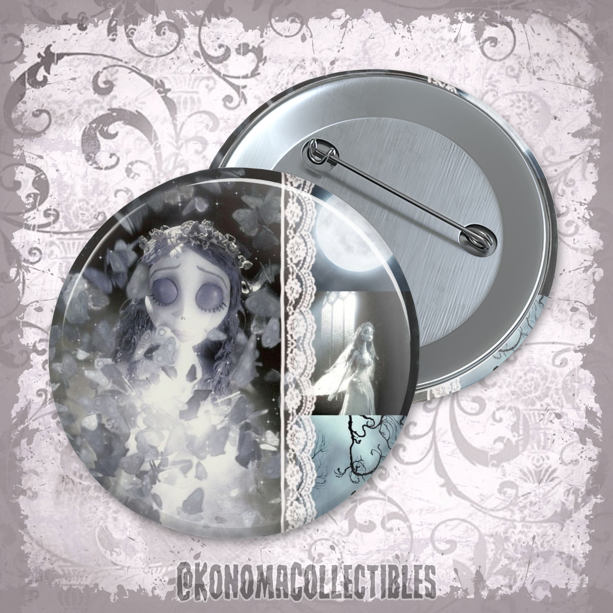 Corpse Bride Moodboard Pin