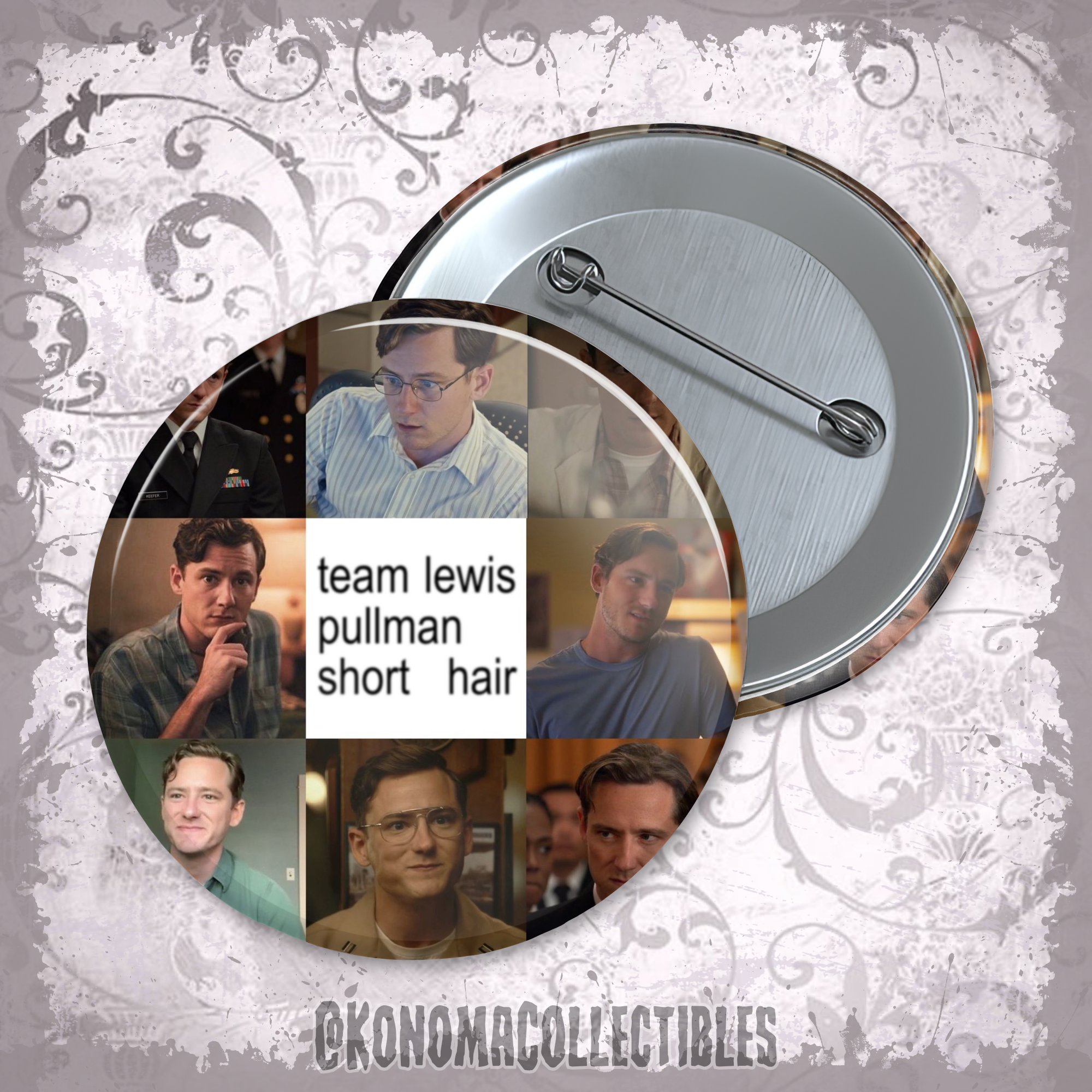 Team Lewis Short Hair Pin