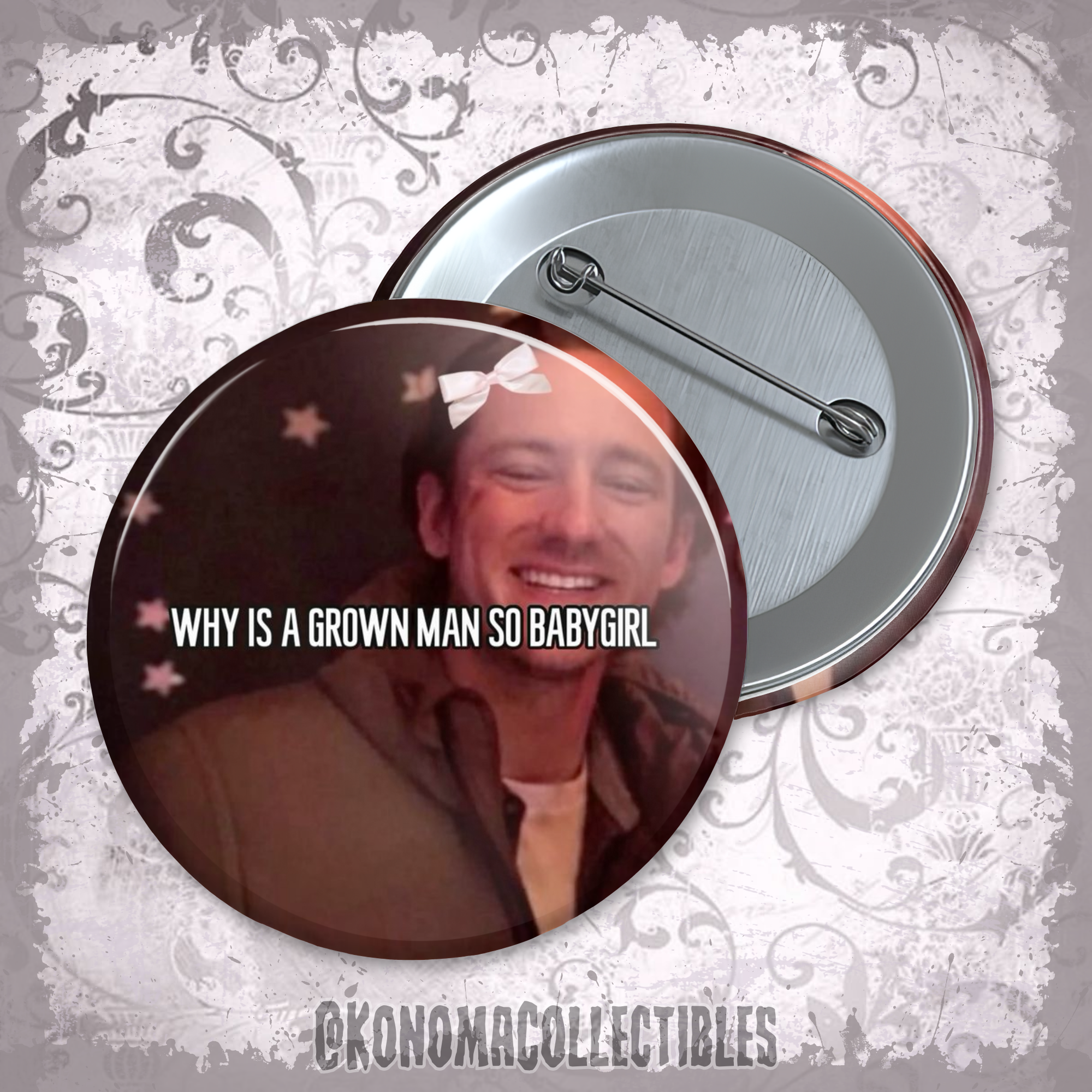 Lewis Pullman Baby Girl Pin