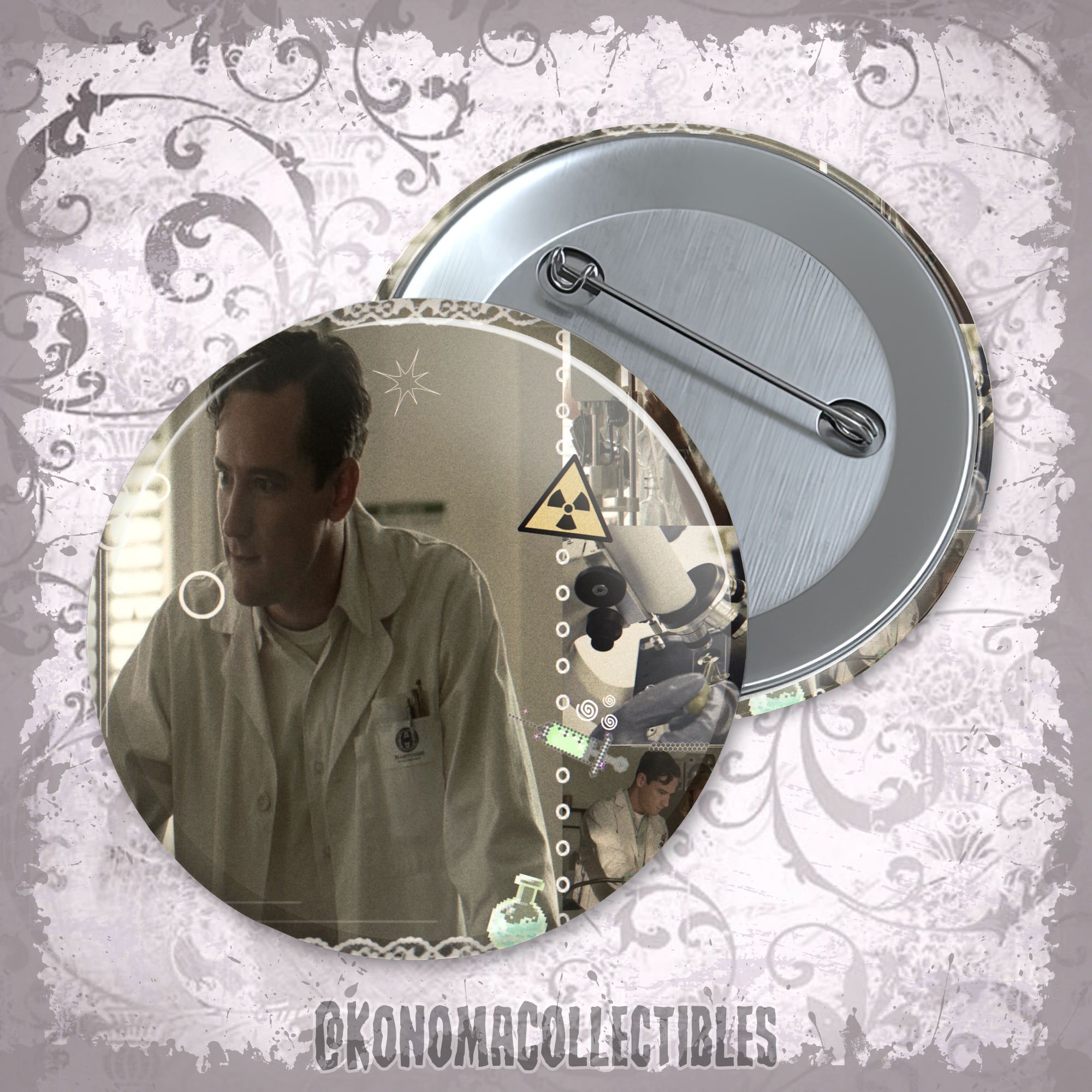 Calvin Evans Moodboard Pin