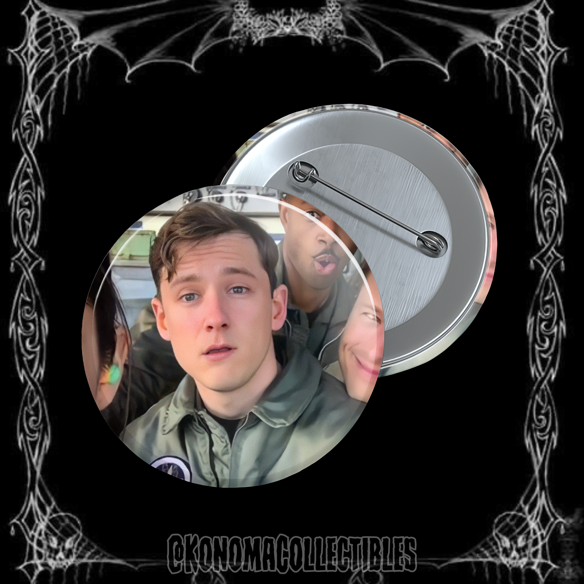 Lewis Pullman & Characters Pins