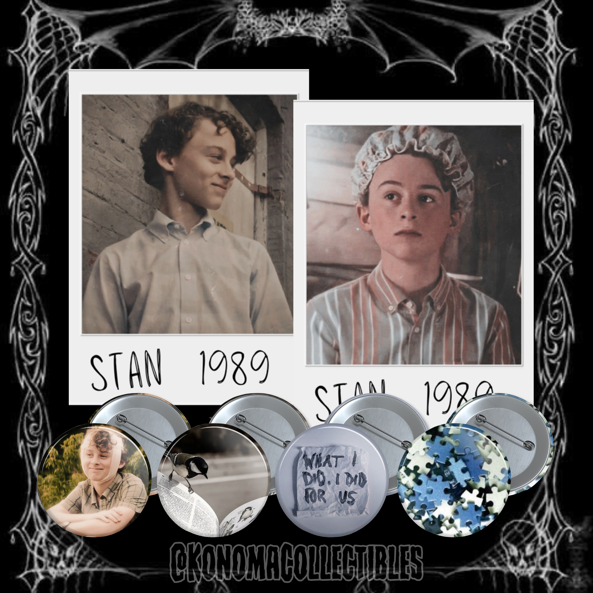 Stanley Uris (Young) Card & Pin Pack