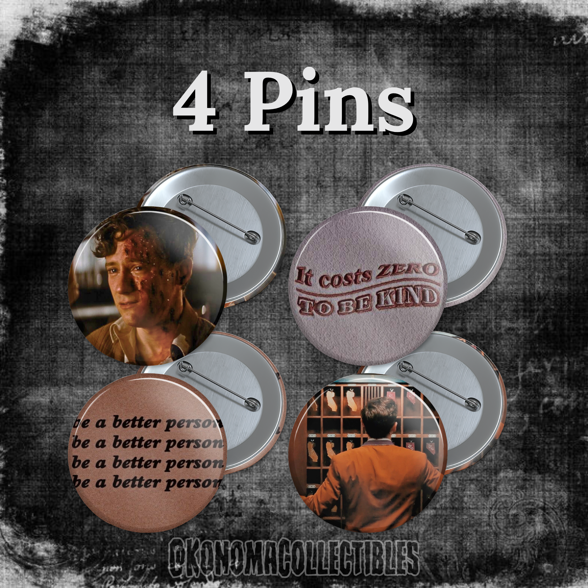 Miles Miller Card & Pin Pack