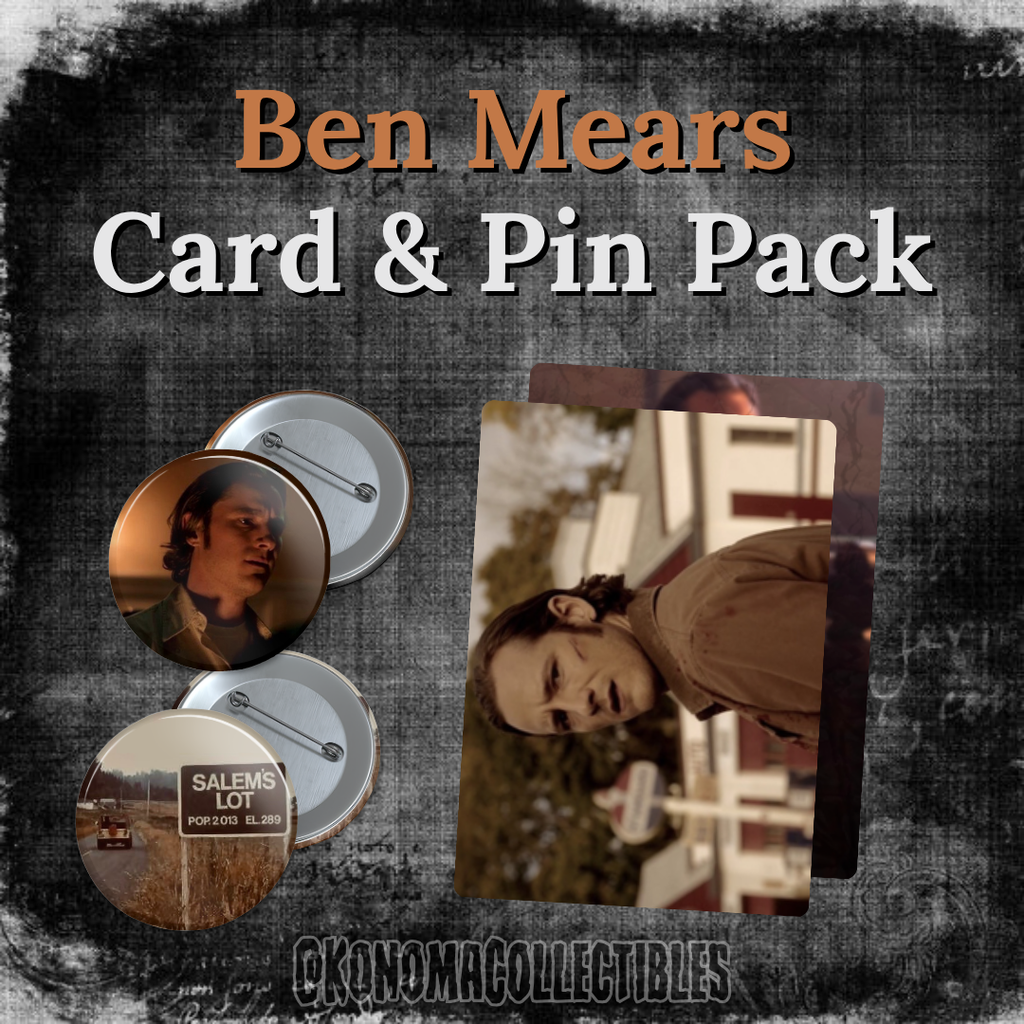 Ben Mears Card & Pin Pack