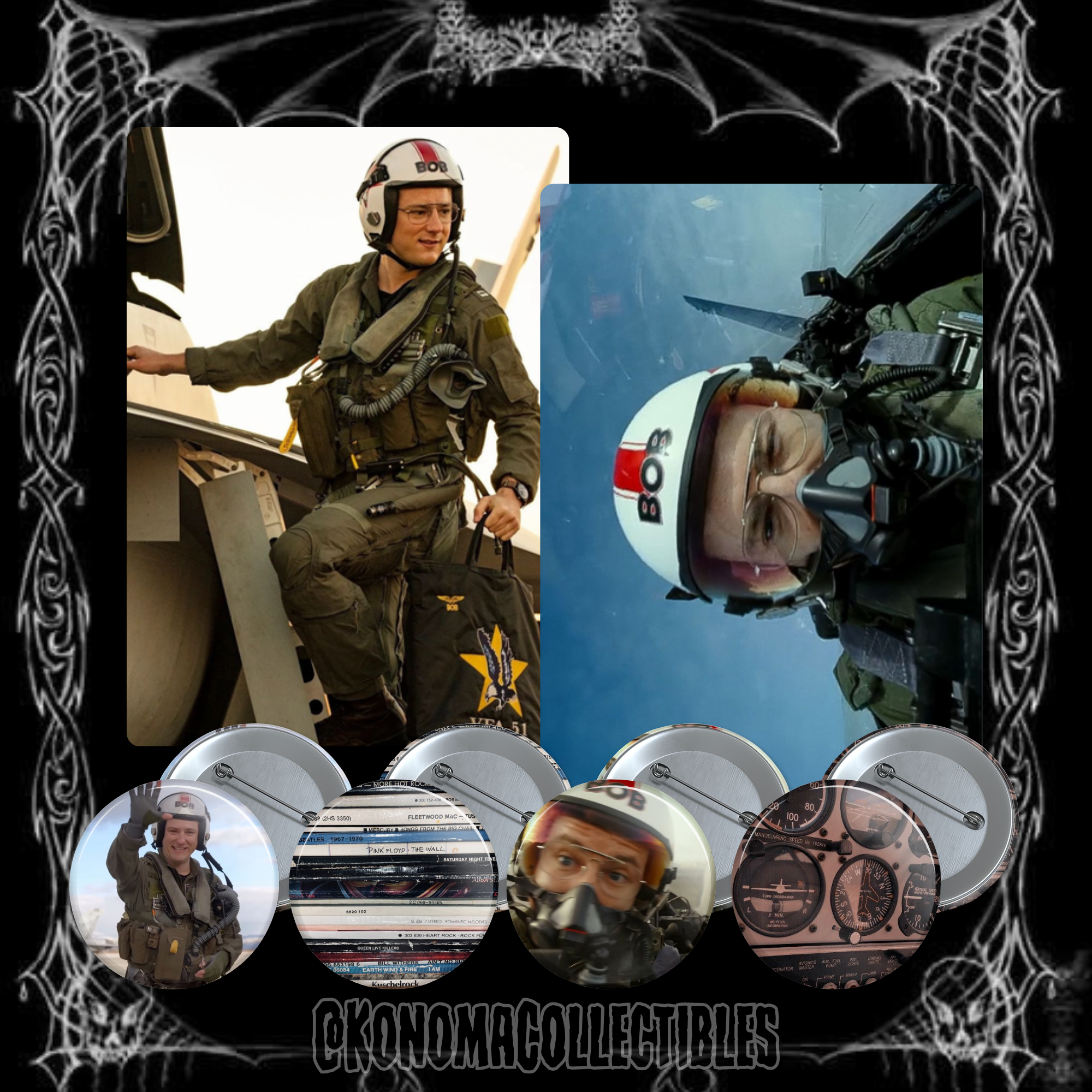 Bob Floyd Card & Pin Pack