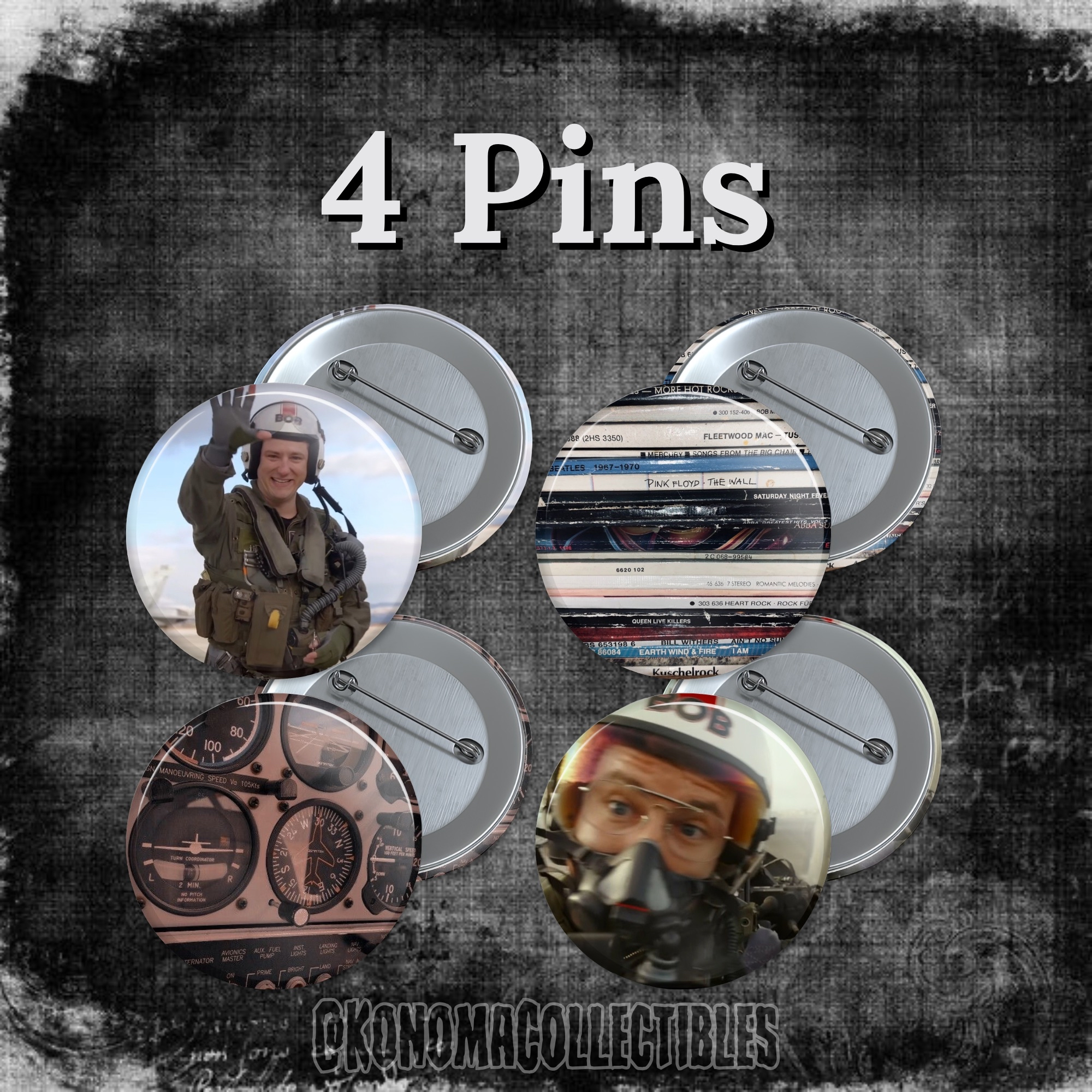 Bob Floyd Card & Pin Pack