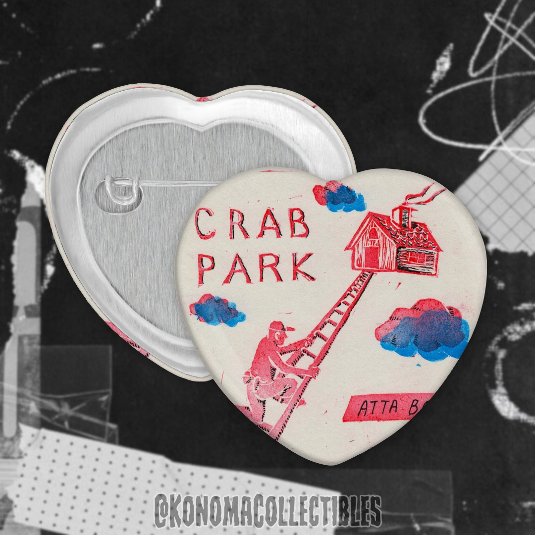 [𝗣𝗥𝗘-𝗢𝗥𝗗𝗘𝗥] Crab Park Atta Boy Heart Pin