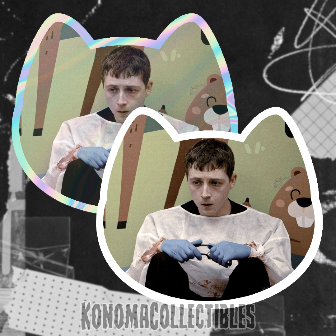 Dennis Whitaker Cat Sticker