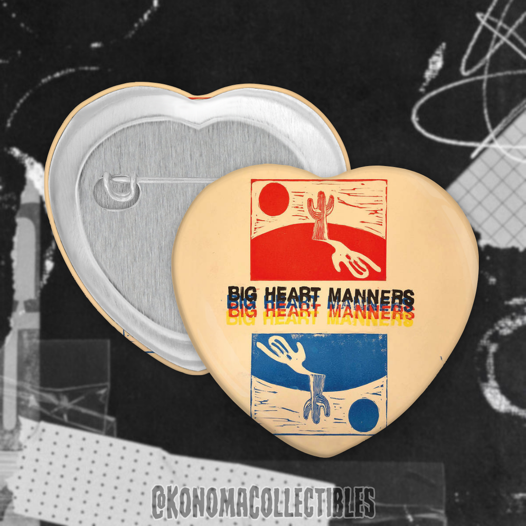 [𝗣𝗥𝗘-𝗢𝗥𝗗𝗘𝗥] Big Heart Manners Atta Boy Heart Pin