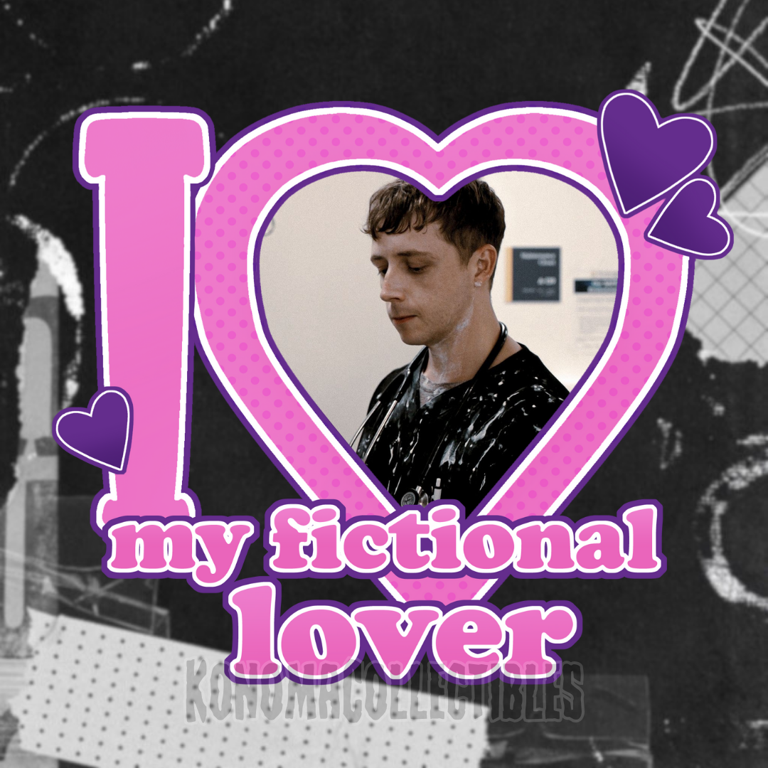 Dennis Whitaker Fictional Lover Sticker