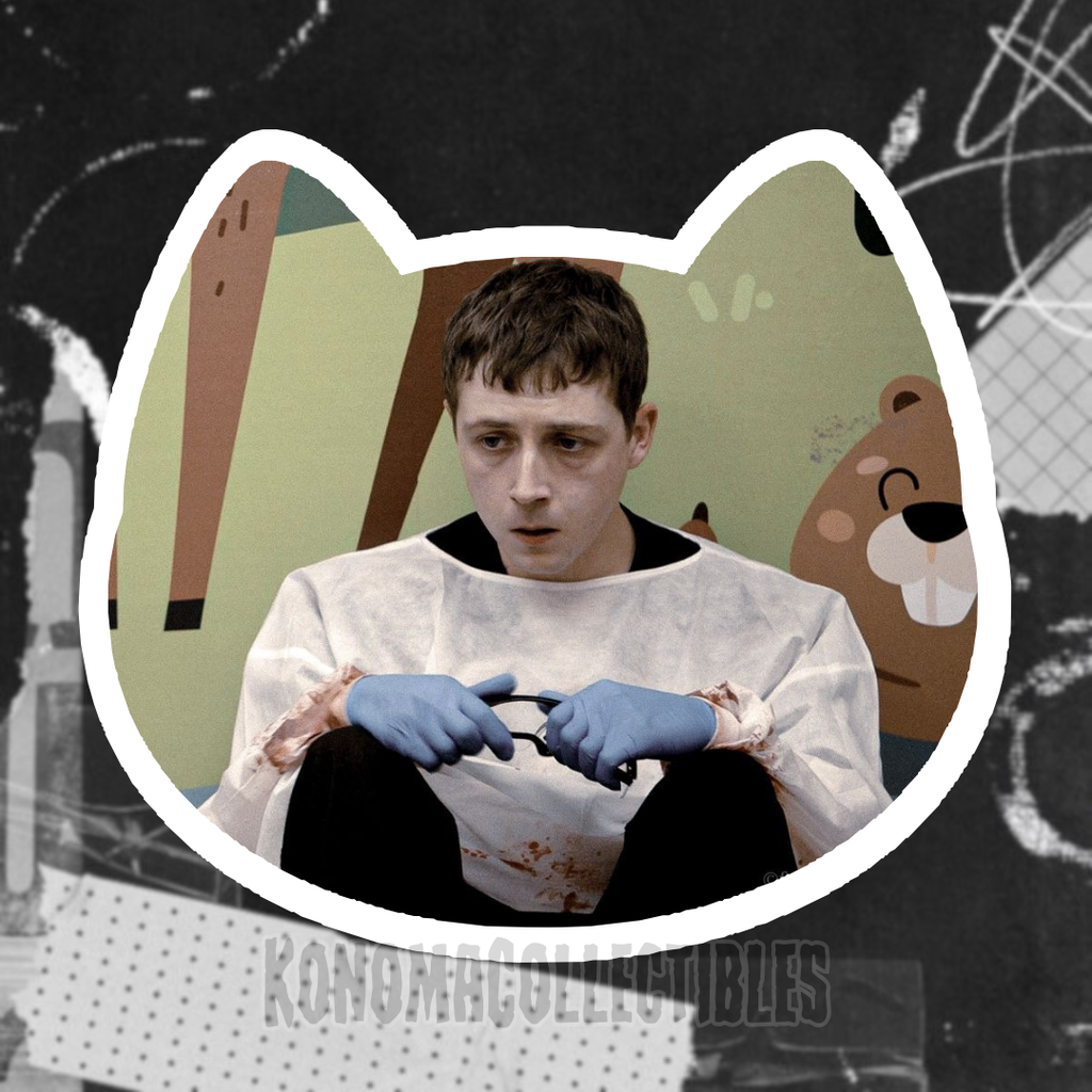 Dennis Whitaker Cat Sticker