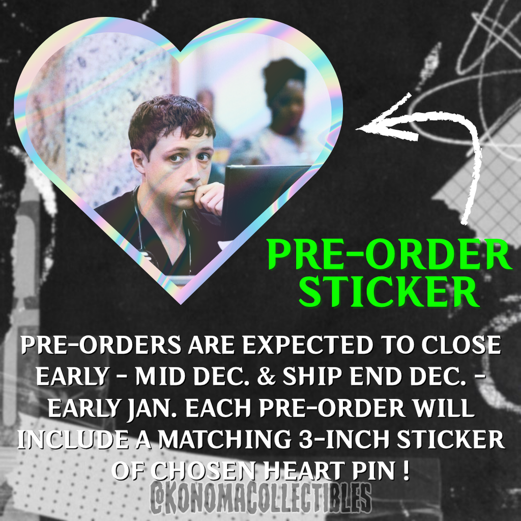 [𝗣𝗥𝗘-𝗢𝗥𝗗𝗘𝗥] Dennis Whitaker Heart Pin