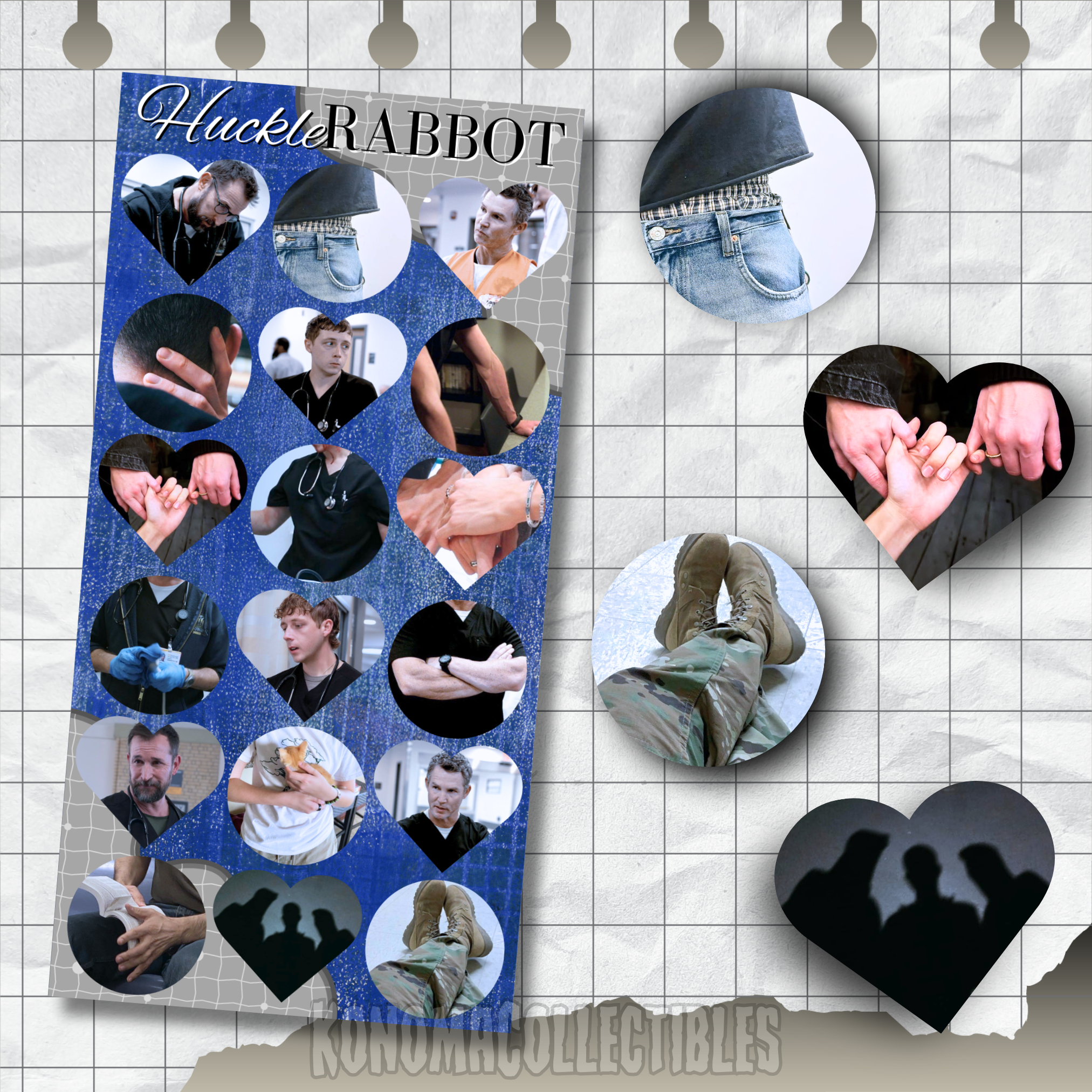 Hucklerabbot Sticker Sheet