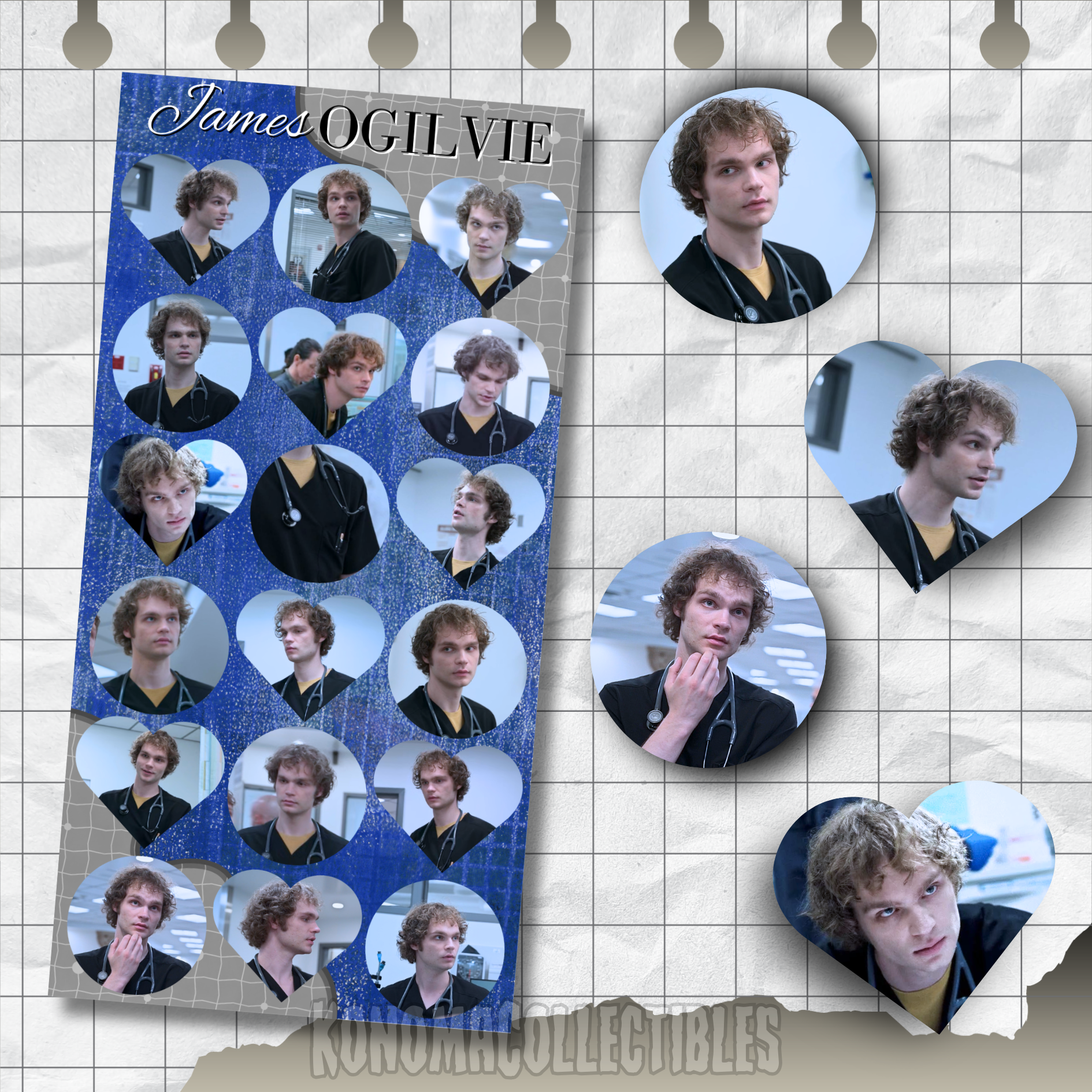 James Ogilvie Sticker Sheet