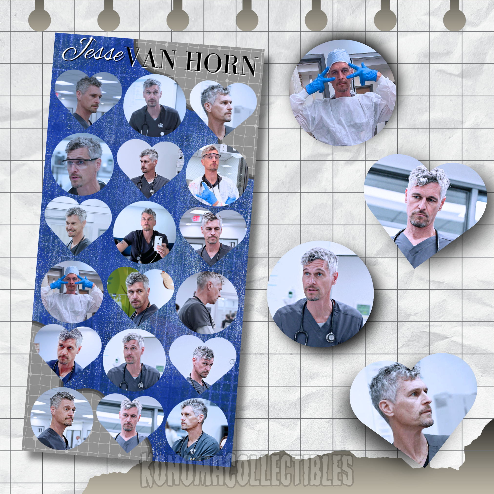 Jesse Van Horn Sticker Sheet