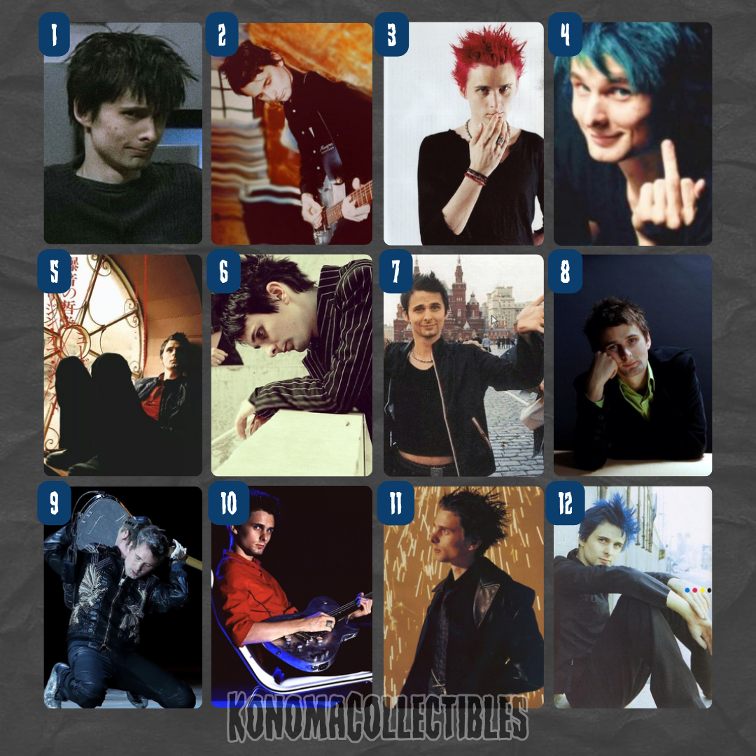 Matt Bellamy Photo Cards