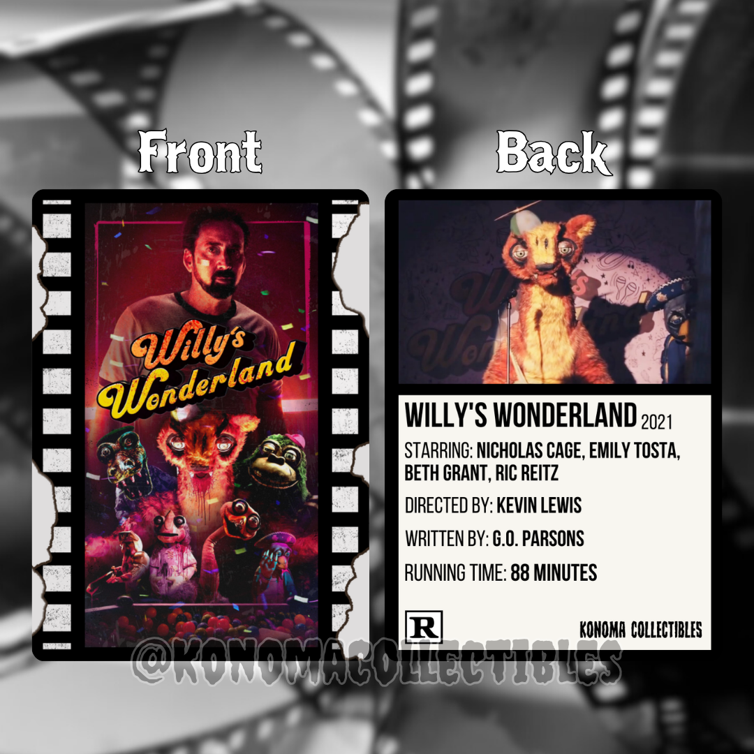 Willy’s Wonderland Film Card