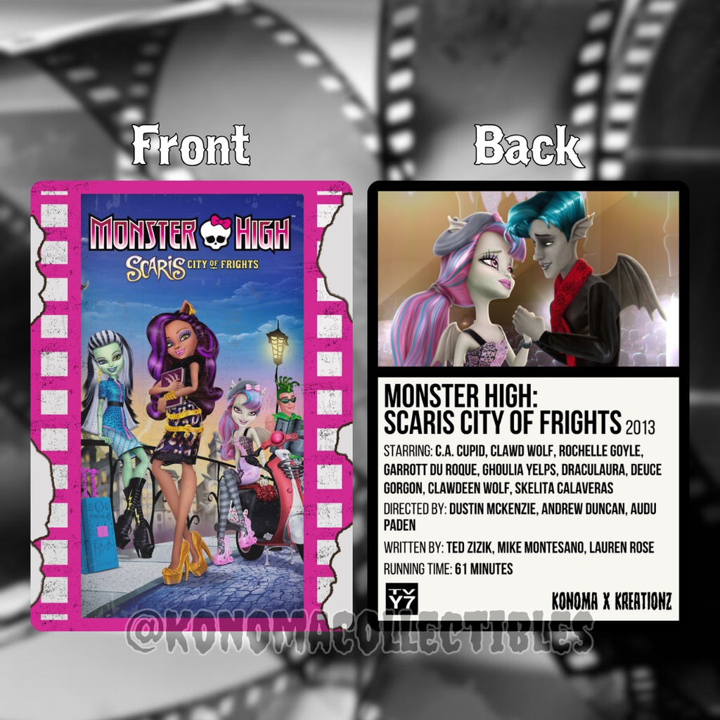 Scaris City of Frights Film Card