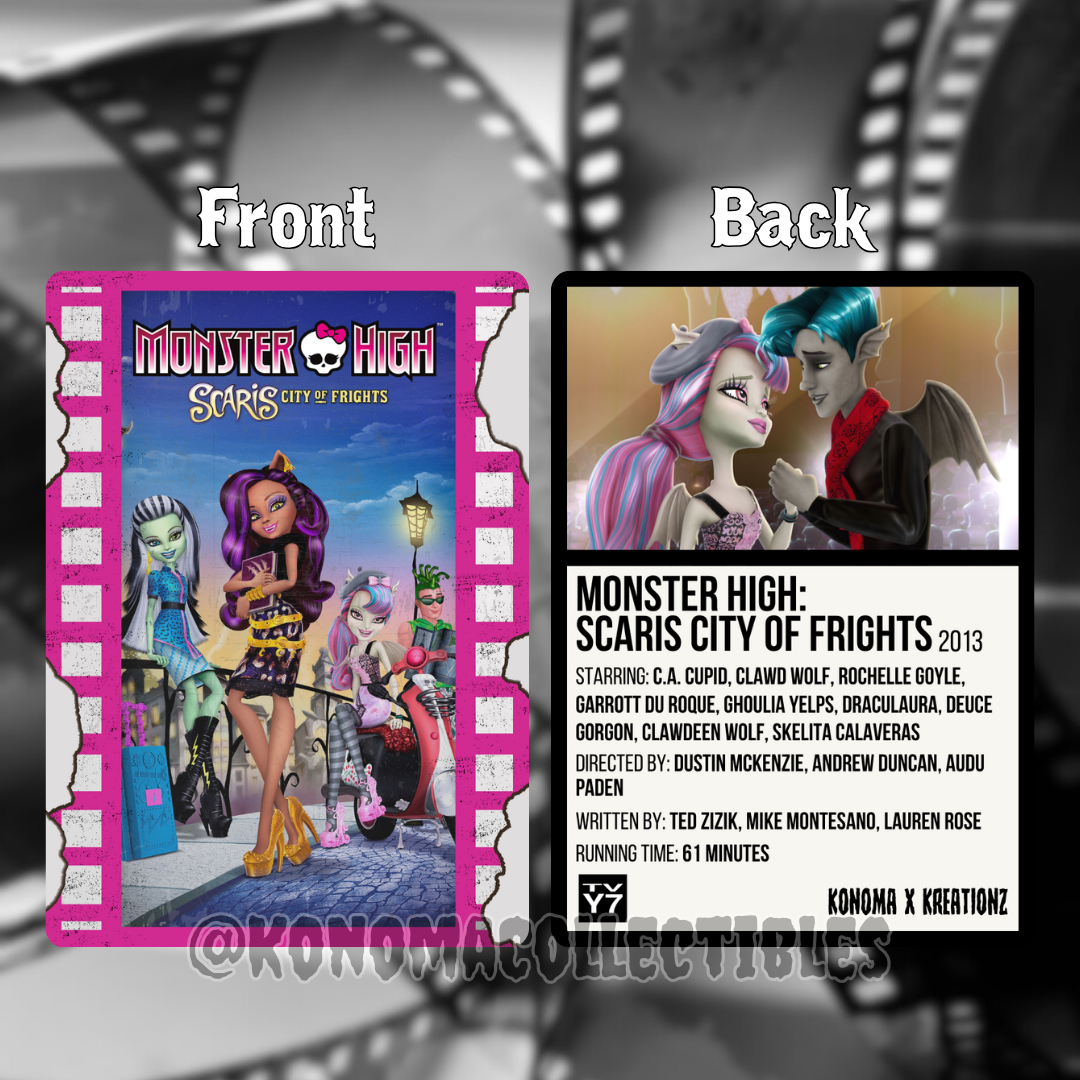 Scaris City of Frights Film Card