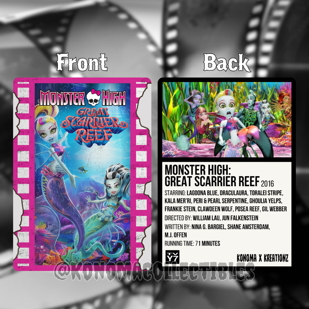 Great Scarrier Reef Film Card