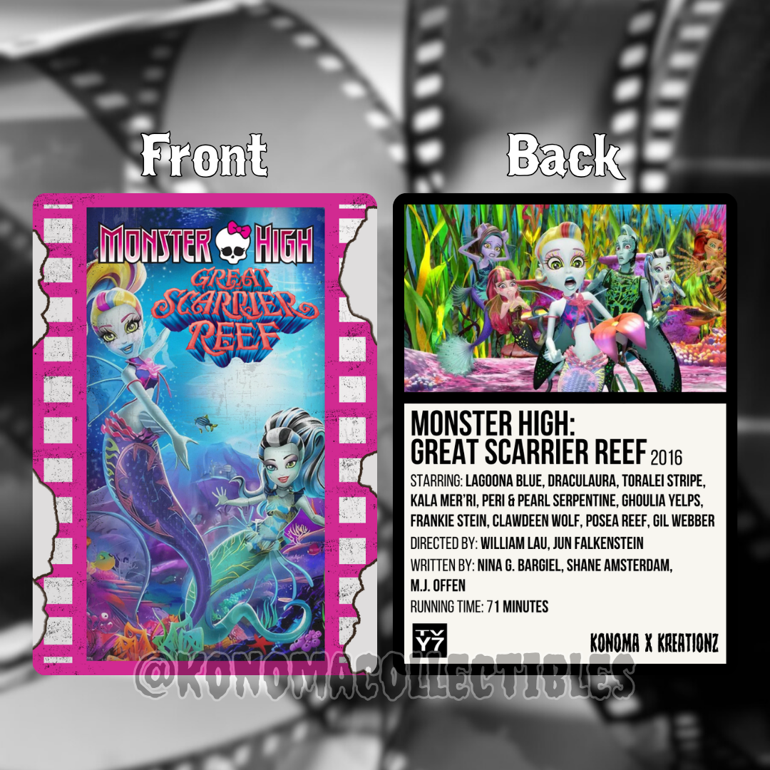 Great Scarrier Reef Film Card