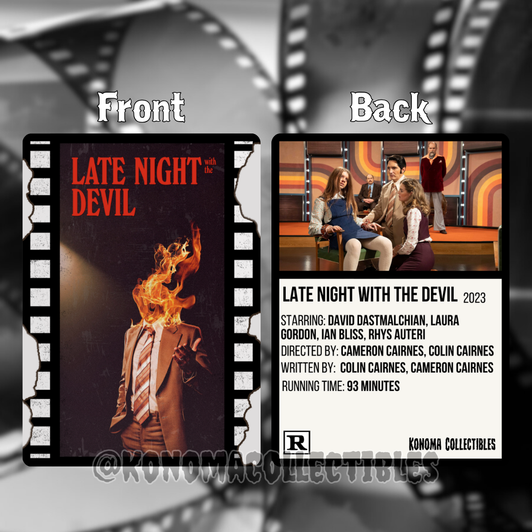 Late Night With the Devil Film Card