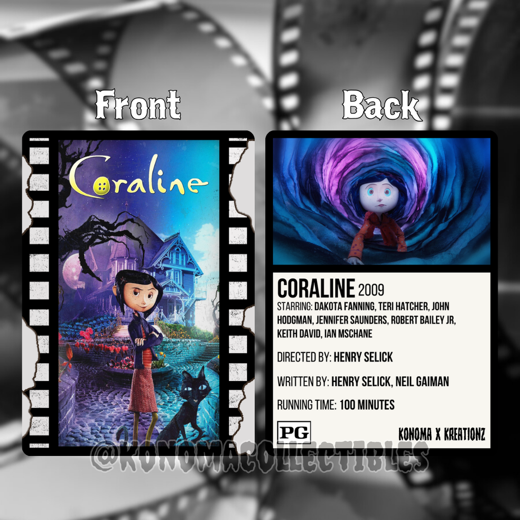 Coraline Film Card