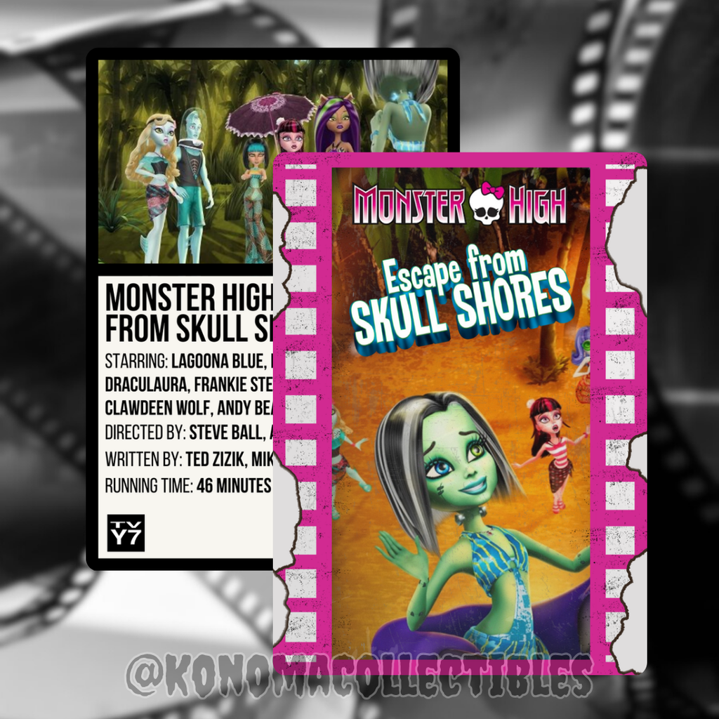 Escape from Skull Shores Film Card