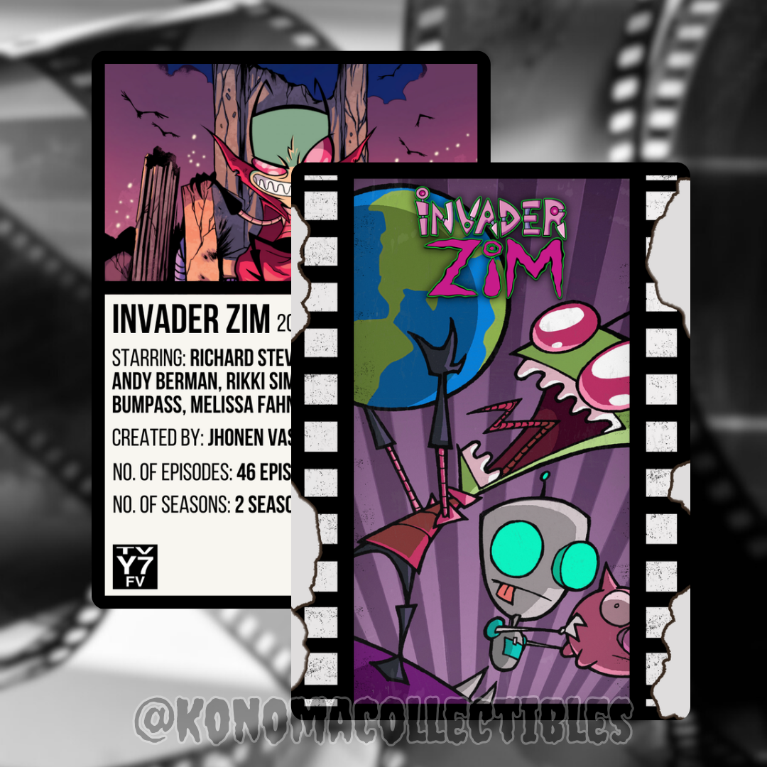 Invader Zim Film Card