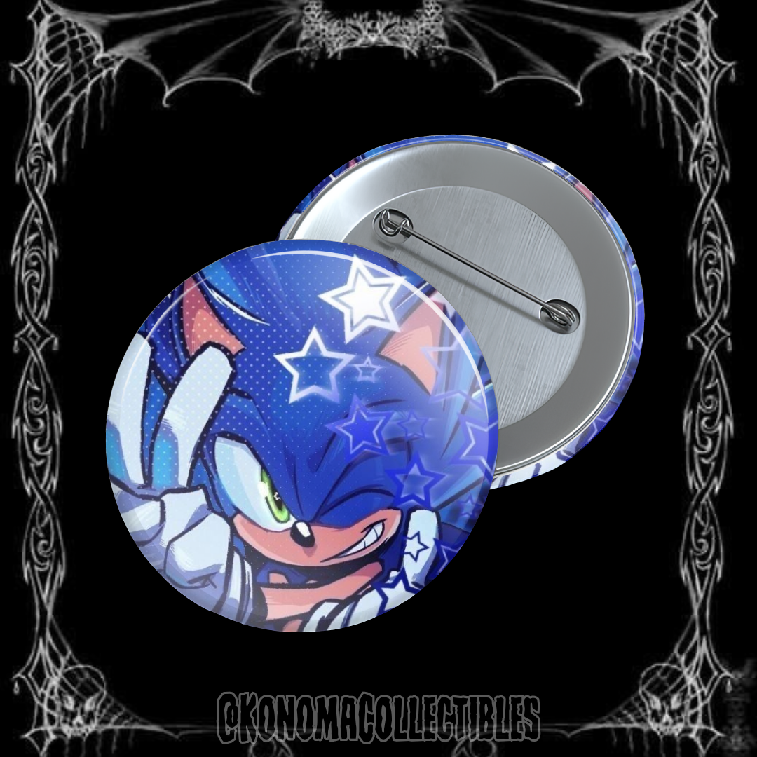 Sonic Peace Pin