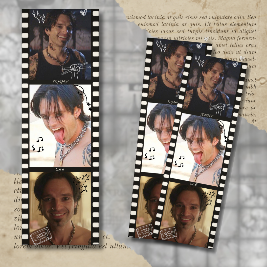 Tommy Lee Photo Strip
