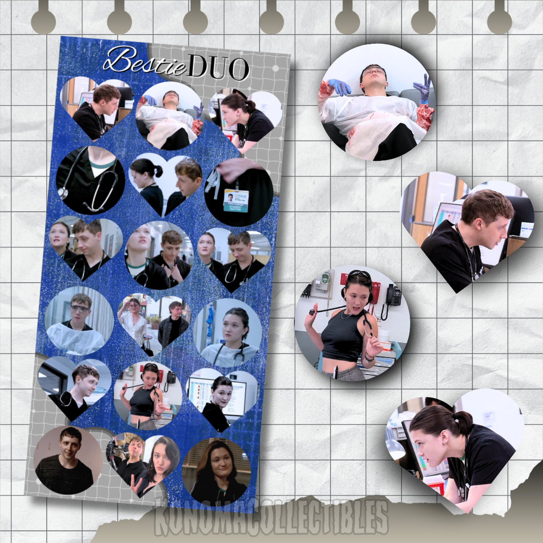 Bestie Duo Sticker Sheet