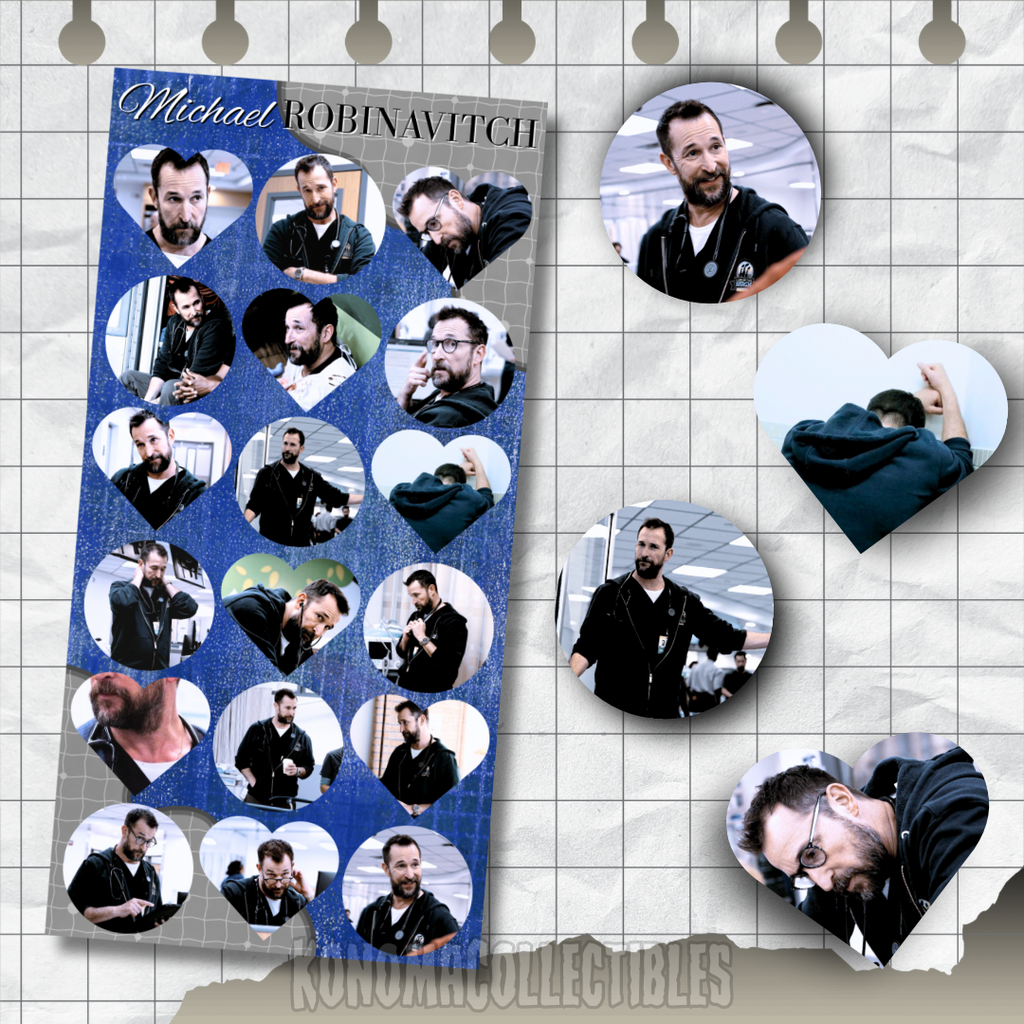 Michael Robinavitch Sticker Sheet