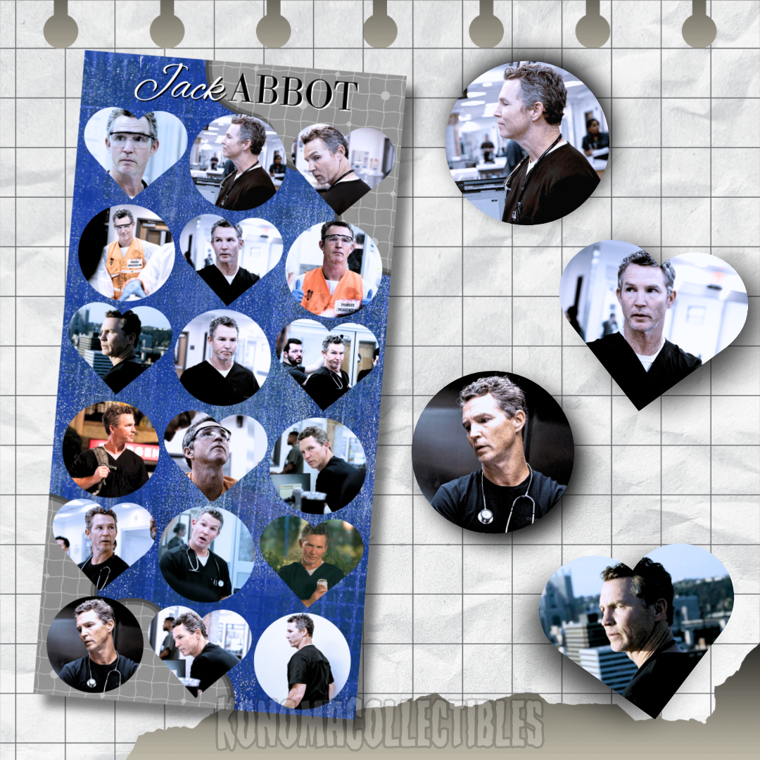 Jack Abbot Sticker Sheet