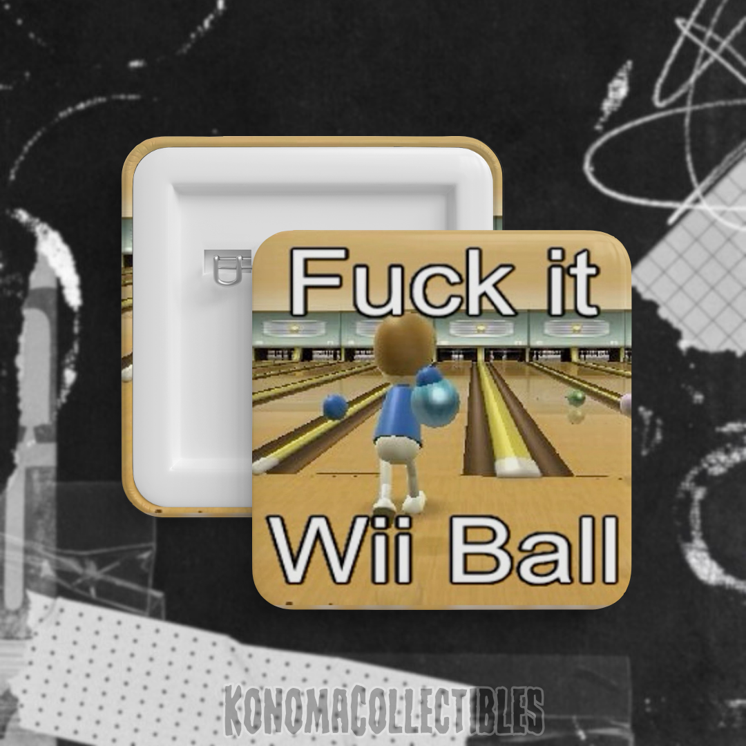 Wii Ball Square Pin