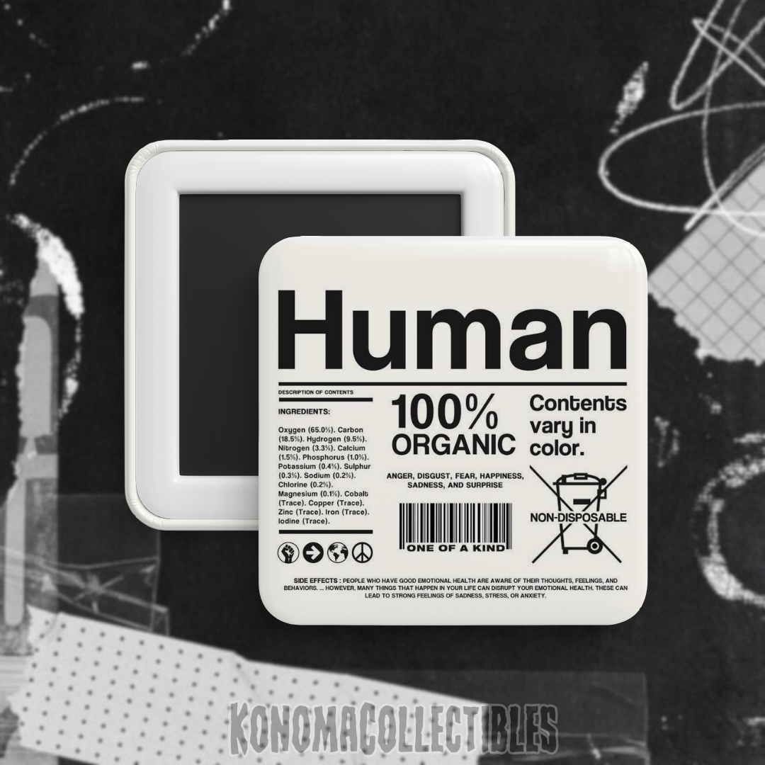 Human (W) Square Pin