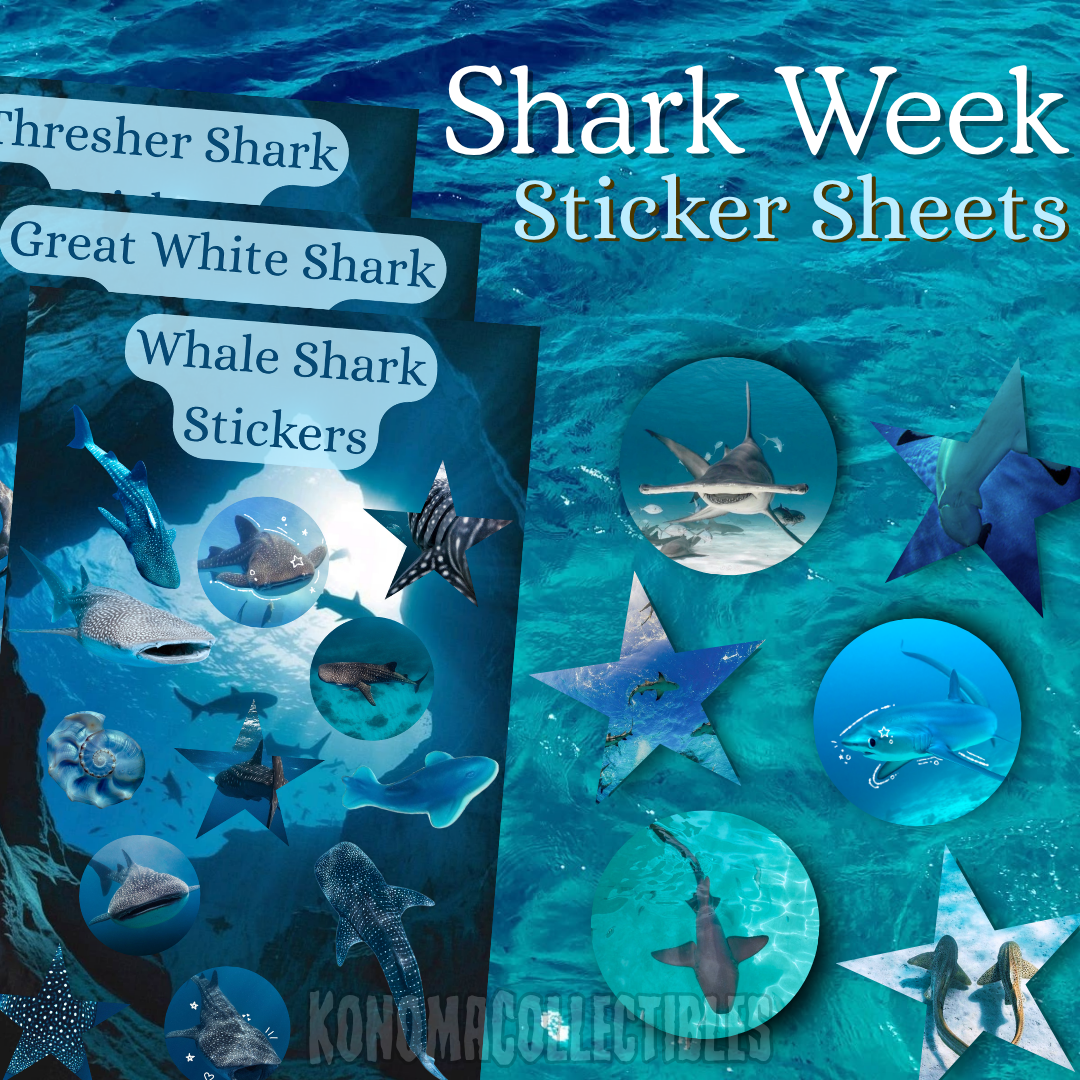 Shark Sticker Sheets