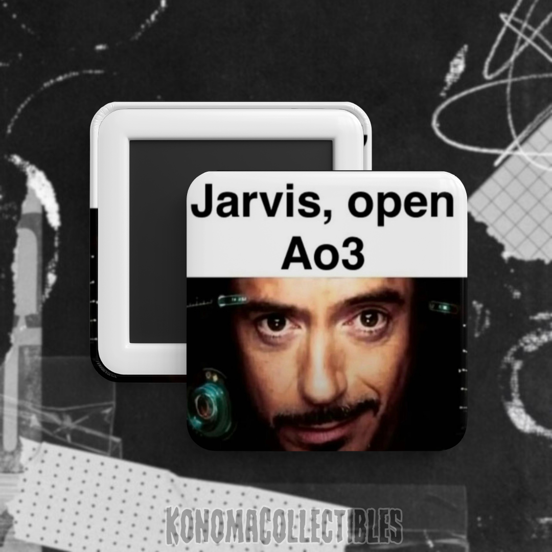 Open Ao3 Square Pin