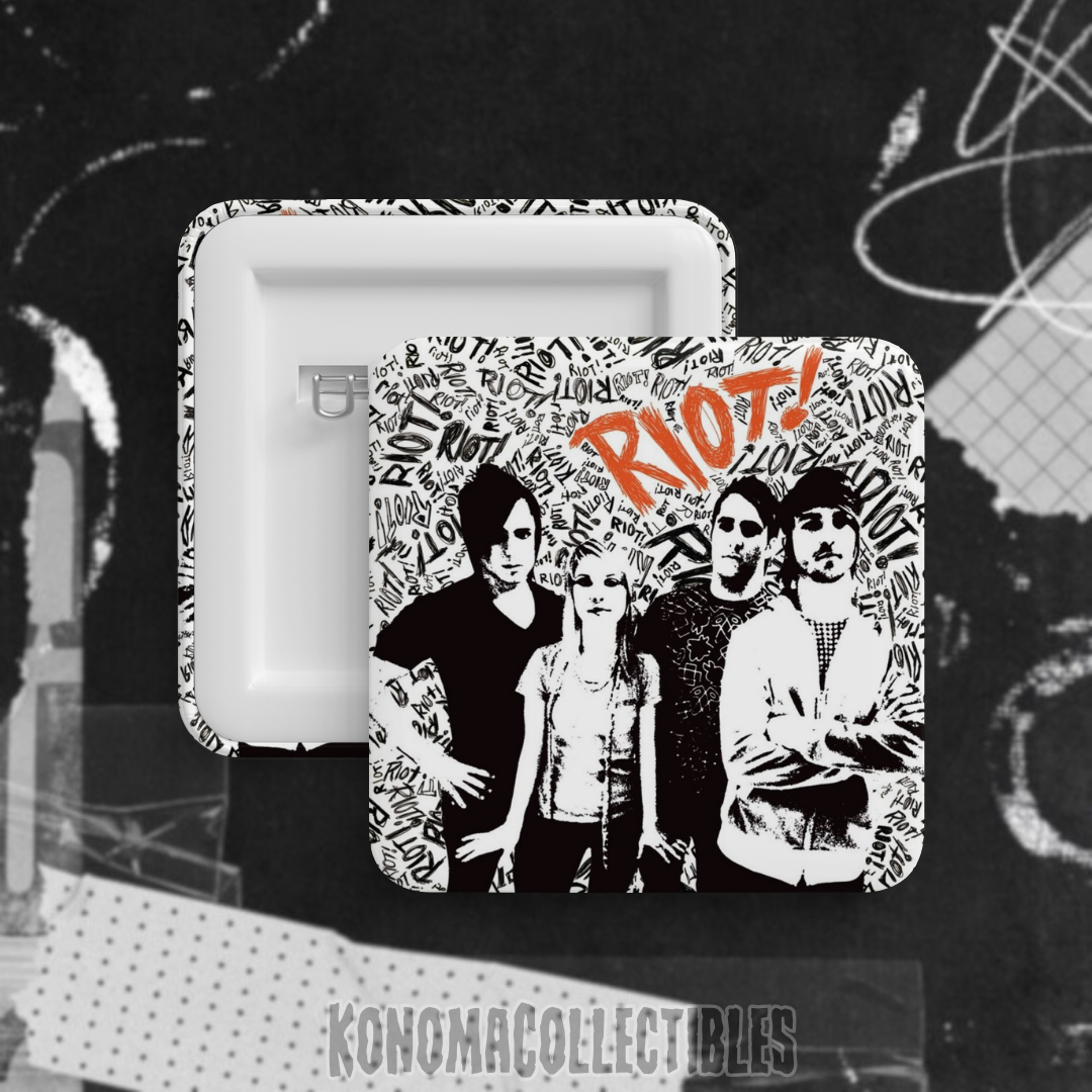 Riot Album Square Pin
