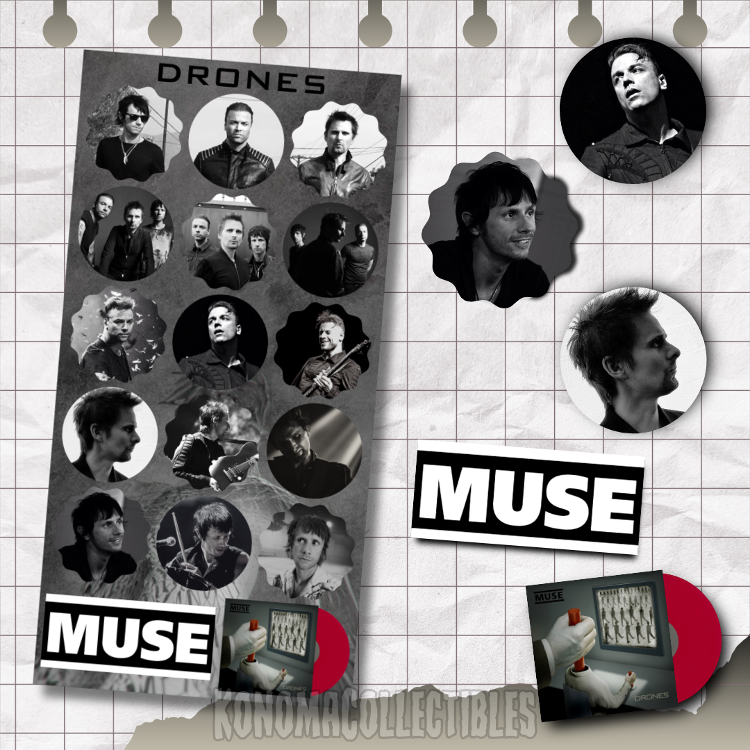 Drones Album Sticker Sheet