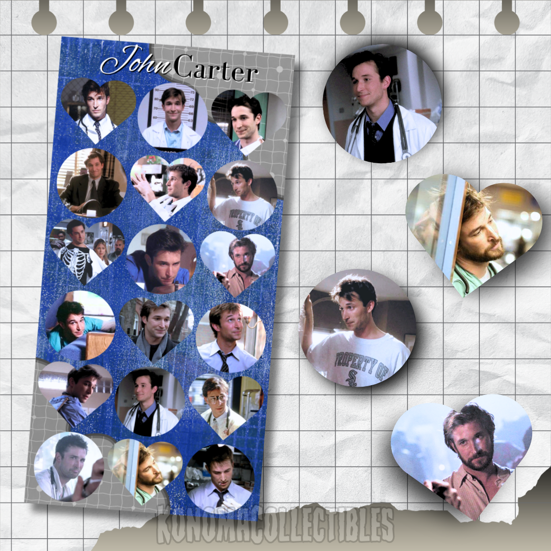 John Carter Sticker Sheet