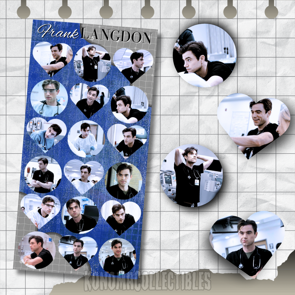 Frank Langdon Sticker Sheet