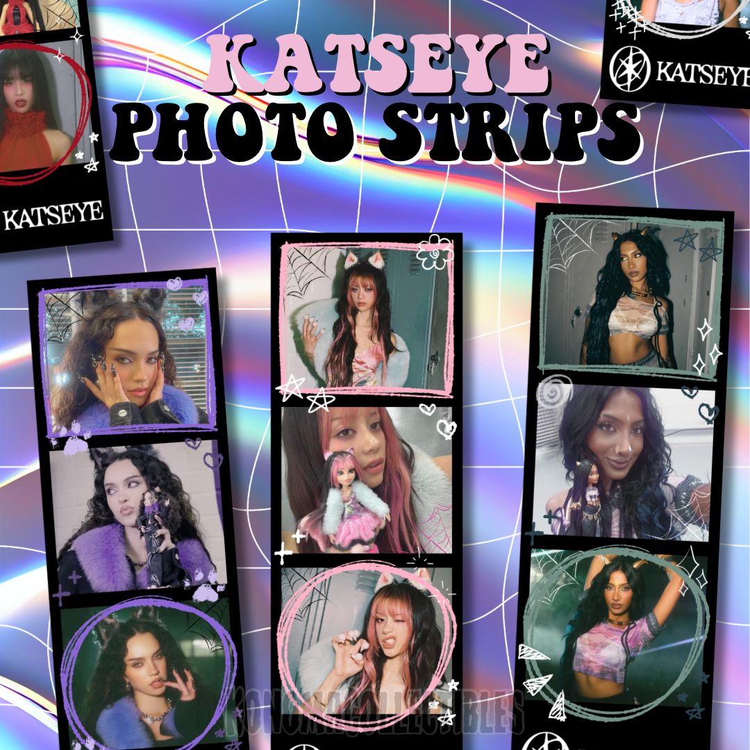 Katseye x Monster High Photo Strips