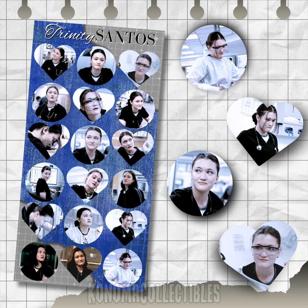 Trinity Santos Sticker Sheet